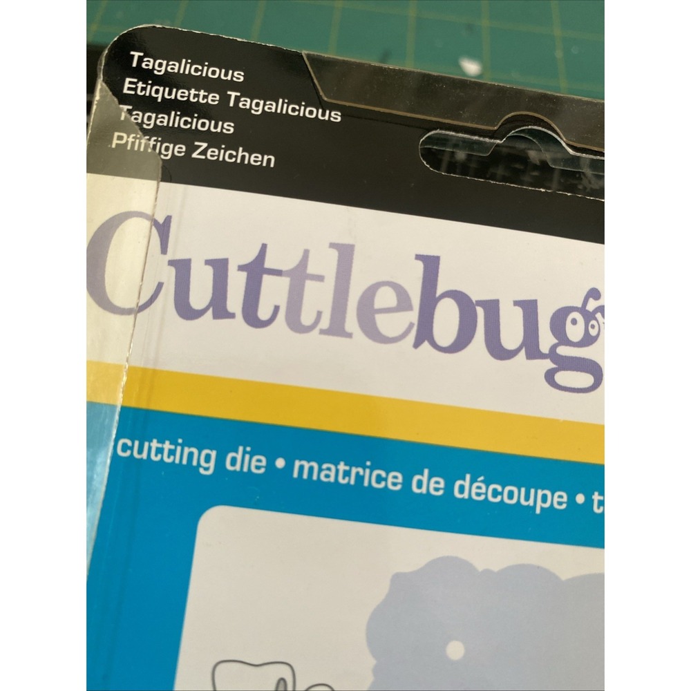 Provo Craft Cuttlebug Cutting Die Tagalicious Tag Alongs Design Tags A2 37-1632 - Picture 5 of 7